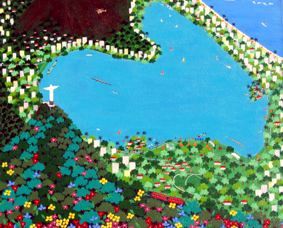 8 -  Corcovado e Lagoa (33x41)